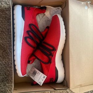 Adidas Women's Lite Racer Adapt 3.0 RED Running Shoes Size 6 Medium